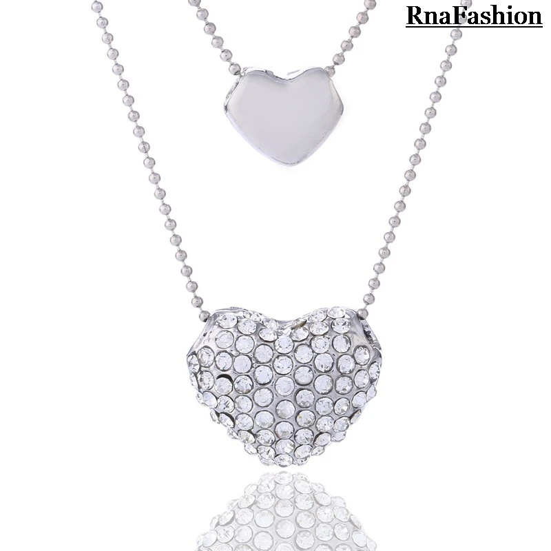RNAFASHION ювелирные изделия хрустальные украшения женский кулон и ожерелье ожерелья