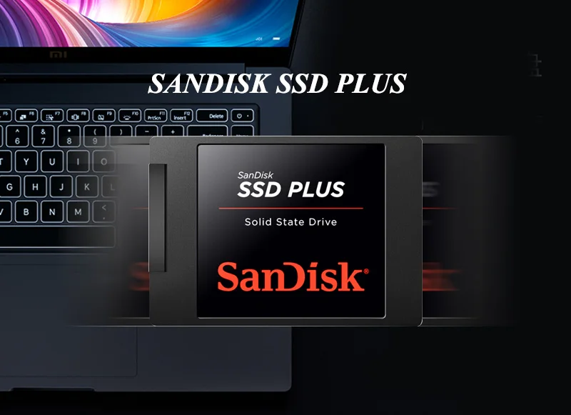 Sandisk SSD Plus Внутренний твердотельный жесткий диск SATA III 2," 120 GB 240GB 480GB HHD твердотельный диск для ноутбука