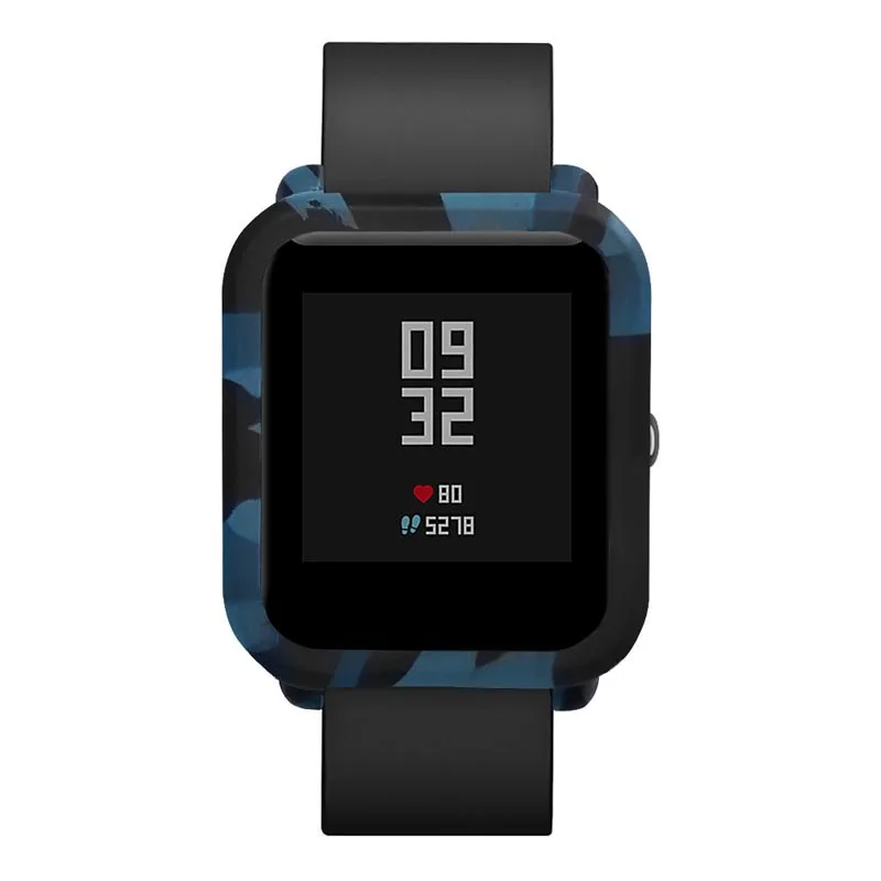 Тонкая рамка силиконовый чехол защитный бампер для Huami Amazfit Bip Younth Watch IJS998 |