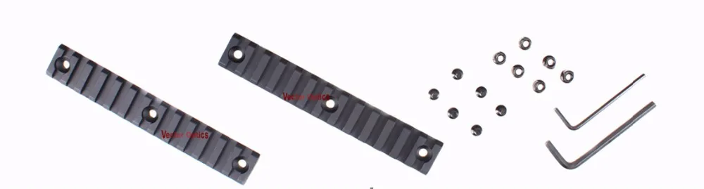 Тактический AR-15 KeyMod 16 5 дюймов Handguard Picatinny Rail Mount fit. 223 AR15 M4 M16 черный цвет | Спорт и