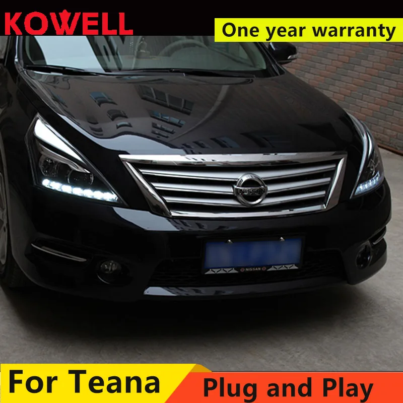 Автомобильный Стайлинг KOWELL для Nissan Teana 2008 2012 светодиодные фары сигнал drl hid