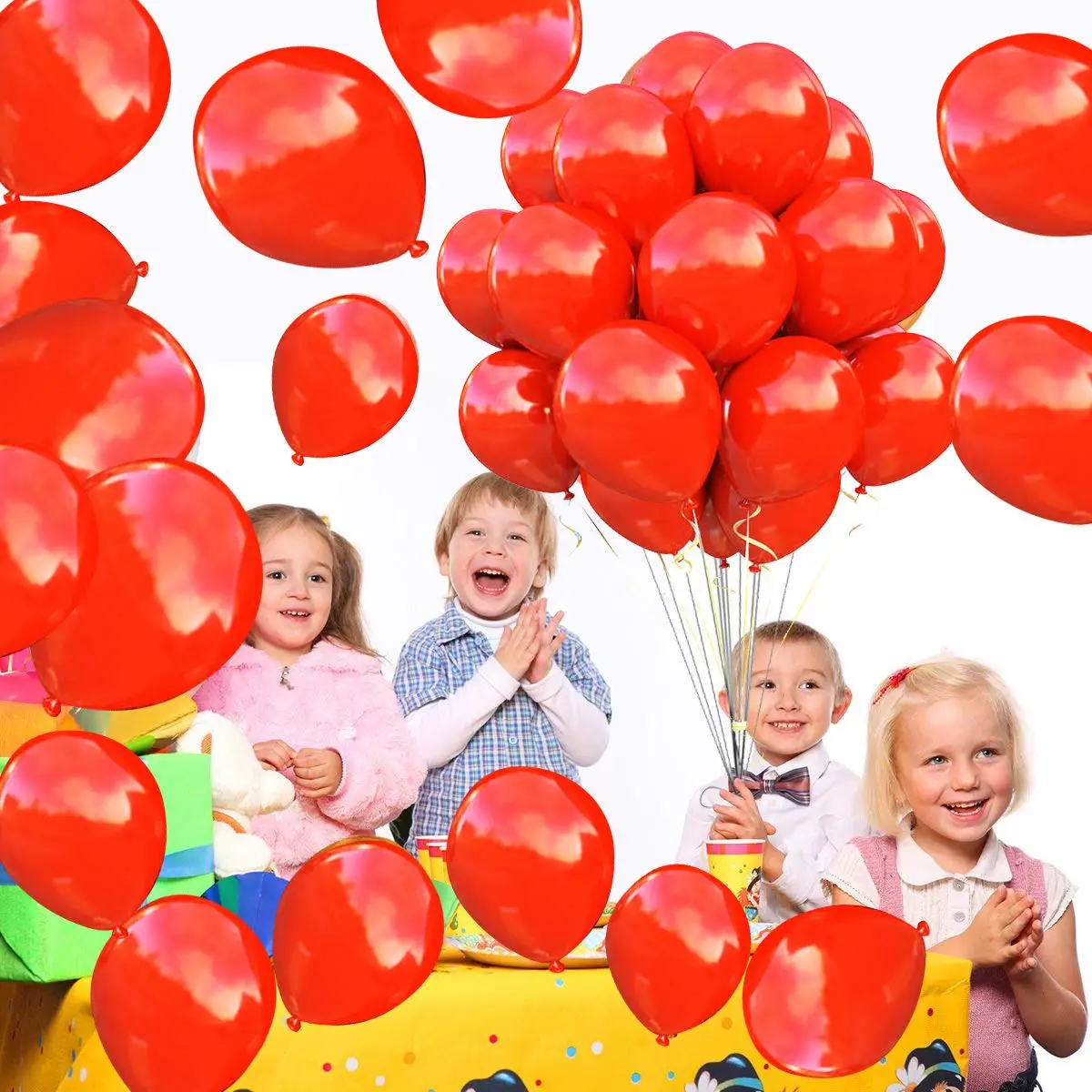 METABLE (100 упаковка) 12 дюймов плотные круглые латексные шарики перламутровые