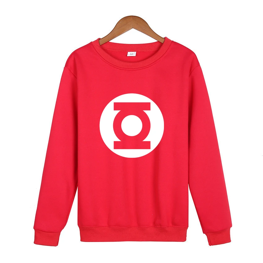 2018 Autumn Green Lantern Hoodies Men Hoodie print The Big Bang Theory Sweatshirt Mens Casual Brand Clothing Hoody Jacket | Мужская
