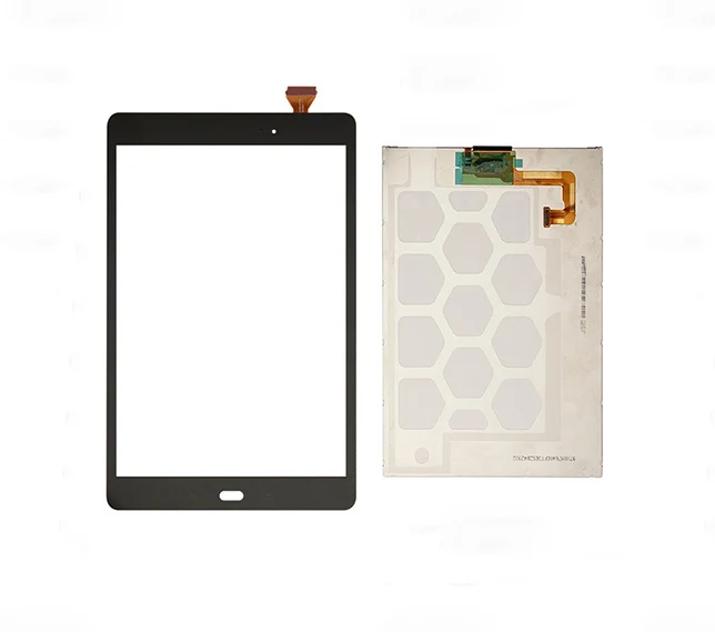 gray touch and lcd Новинка для samsung Galaxy Tab A 9,7 SM-T550 ЖК-дисплей T550 сенсорный T551 сенсор T555 ЖК-экран сенсорный экран стекло дигитайзер - Цвет: gray touch and lcd