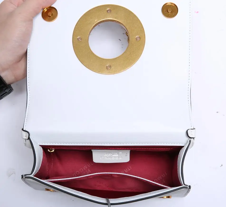 MOOD Shoulder bag leather material unique individuality female design style fashion beautiful Small square Free shipping | Багаж и сумки