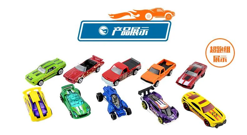Hot Wheels 1: 64 мини-модель трек ESS BSC 10 автомобильный комплект игрушек для детей Diecast Hotwheels 54886 модели автомобилей подарок на день рождения для детей