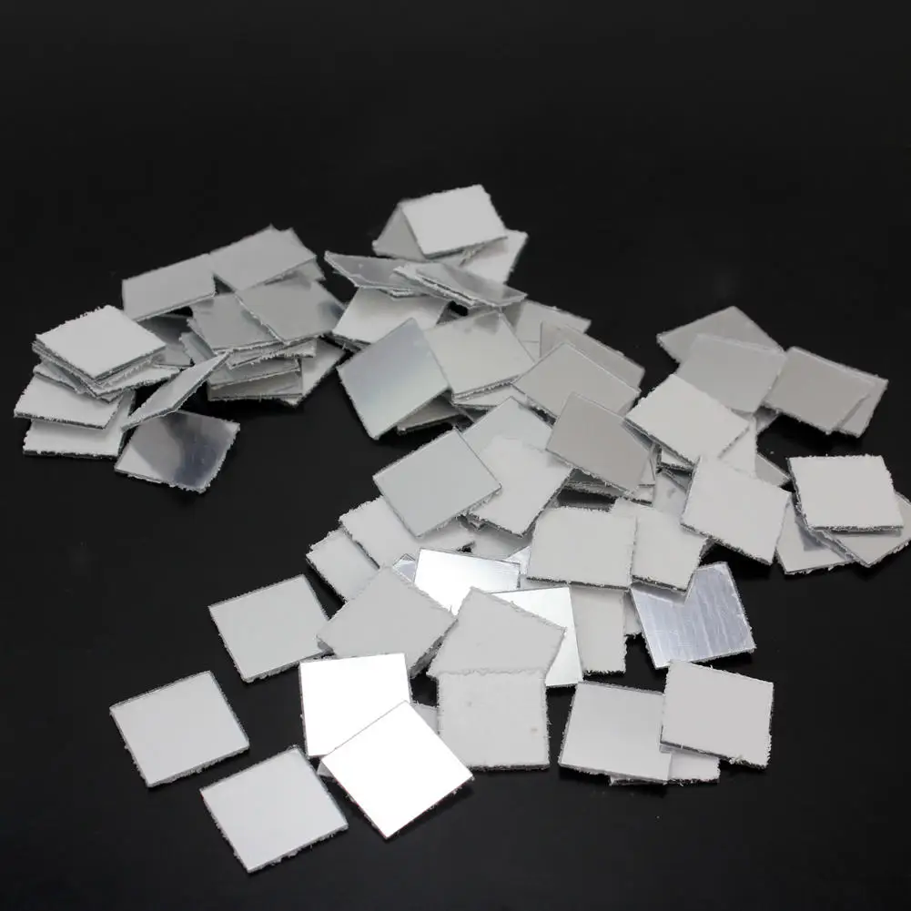 100 шт. наклейка на стену для домашнего декора 2x2 см | Дом и сад