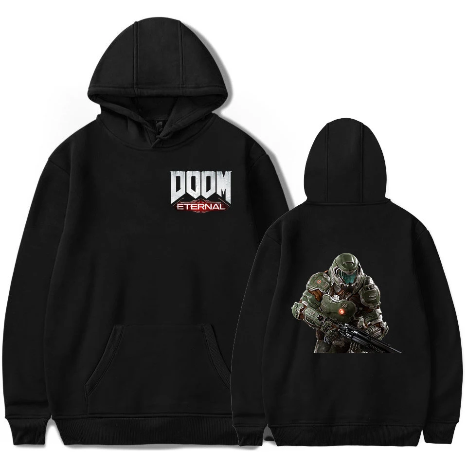 Aikooki Новое поступление Doom вечные толстовки для мужчин/женщин Модный повседневный
