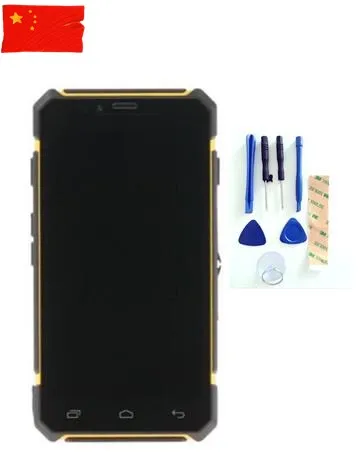 BKparts 1 шт. ЖК-дисплей для DEXP Ixion P150 сенсорный экран стекло + рамка дигитайзер полная