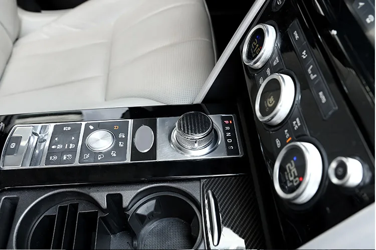 Настоящее углеродное волокно для Land Rover Discovery 5 L462 LR5 LR4 Range Sport Evoque Vogue консоль
