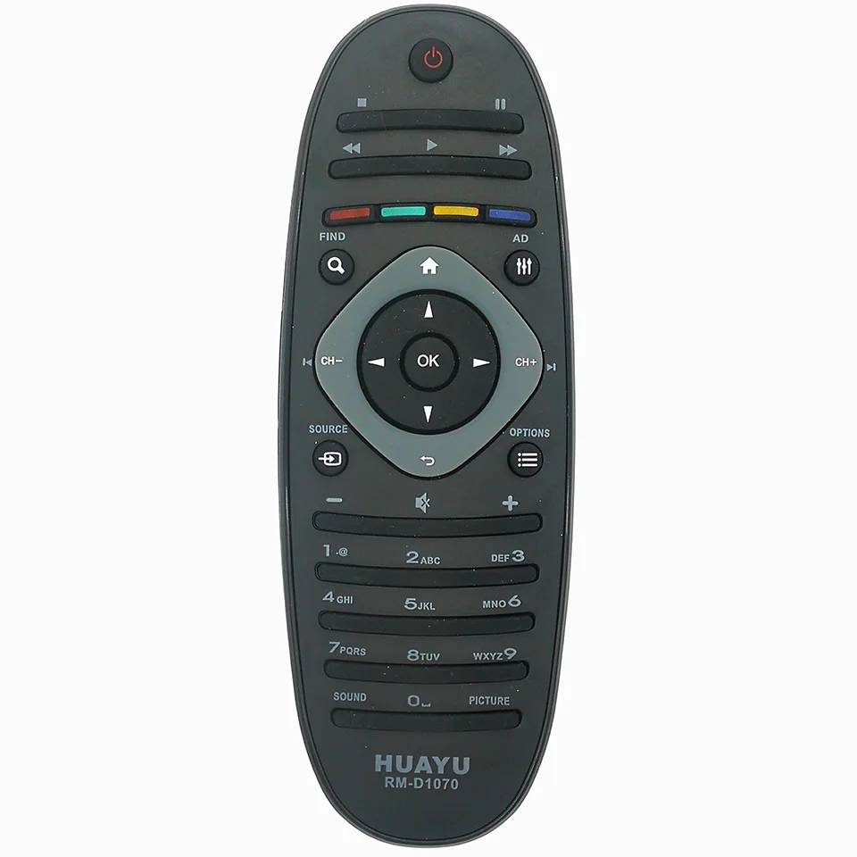 RM-L1070C RM-D1070 использования для PHILIPS tv от HUAYU дистанционное управление