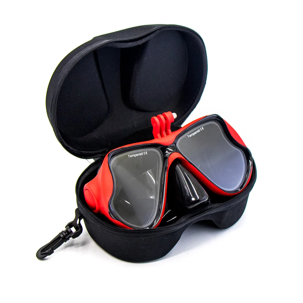 Go Pro аксессуары маска для дайвинга подводная стеклянная плавания GoPro Hero7 6 5 4 3 SJCAM