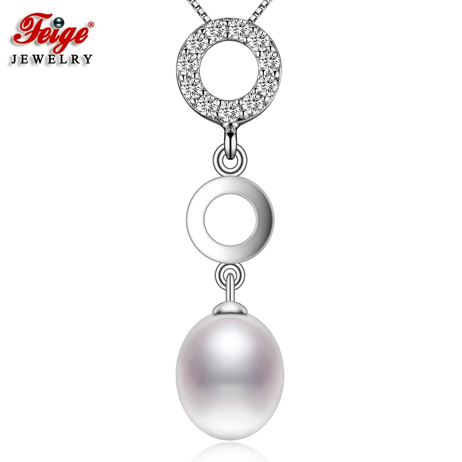 

Ожерелье женское с натуральным пресноводным жемчугом 9-10 мм