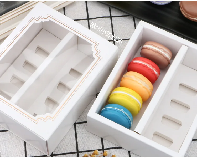 

Hot New Window Macaron box,cake box,gift box 200PCS/LOT