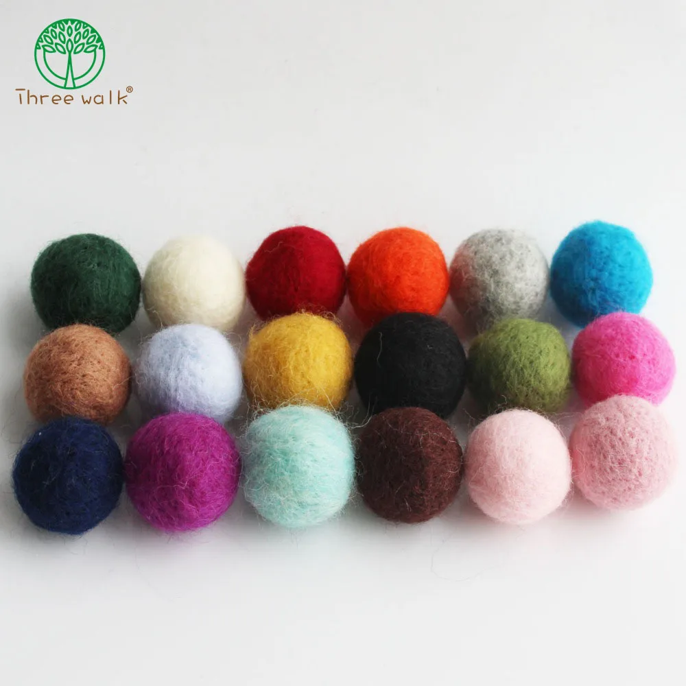 30 шт. детские игрушки мм|felt balls|wool felt balls30mm ball |