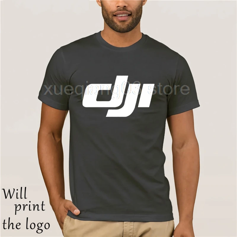 Забавный Человек футболка белая футболки Черная мужская мода DJI PHANTOM PILOT Футболка