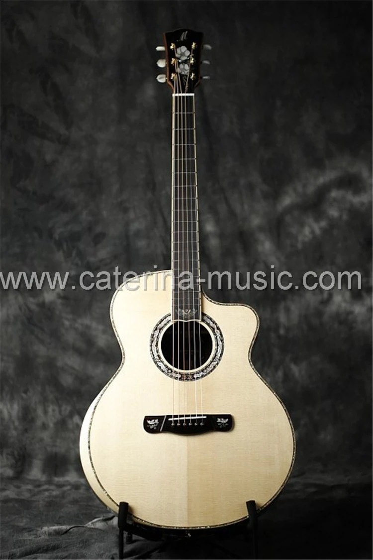 Мерида A72CS ручная работа твердая деревянная акустическая гитара ra acustica полная из