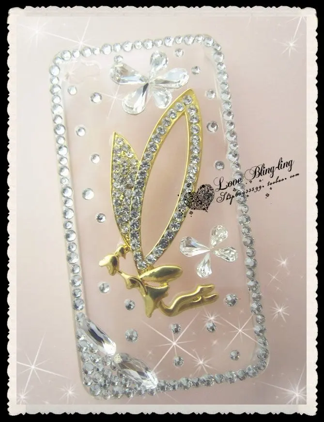 new fashion ODM luxury diamond case for iphone4/4s|case part|diamond chinesecase tenor |