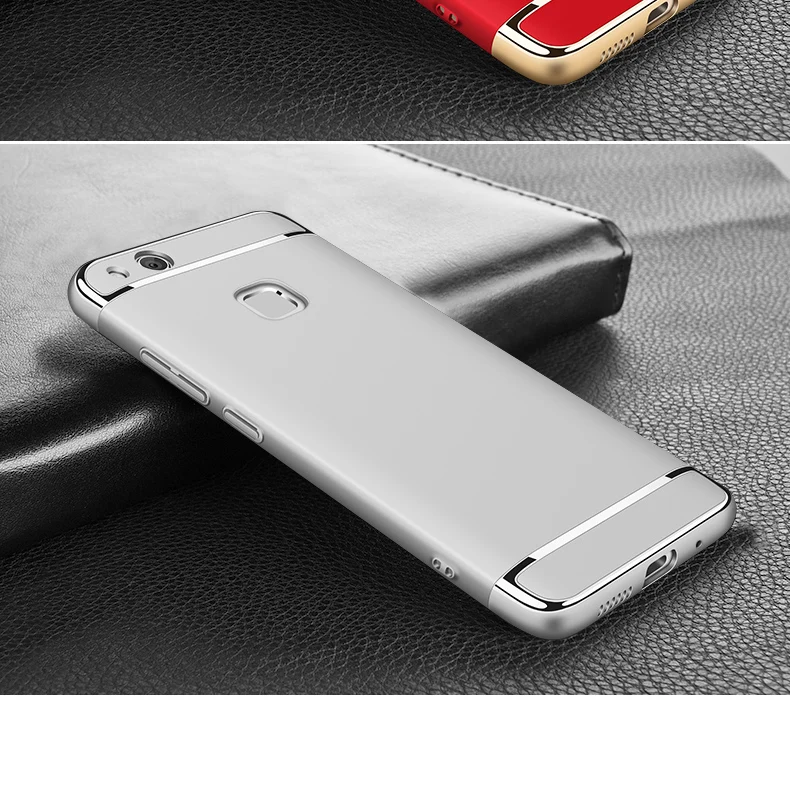 Huawei P10 Lite, позолоченный жесткий чехол для huawei Ascend P10 Lite, 5,2 дюйма, задняя крышка, защитный чехол для мобильного телефона