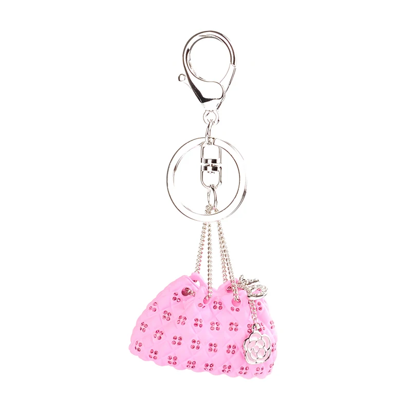 Высококачественный брелок для ключей из капельного сплава Модный женский с