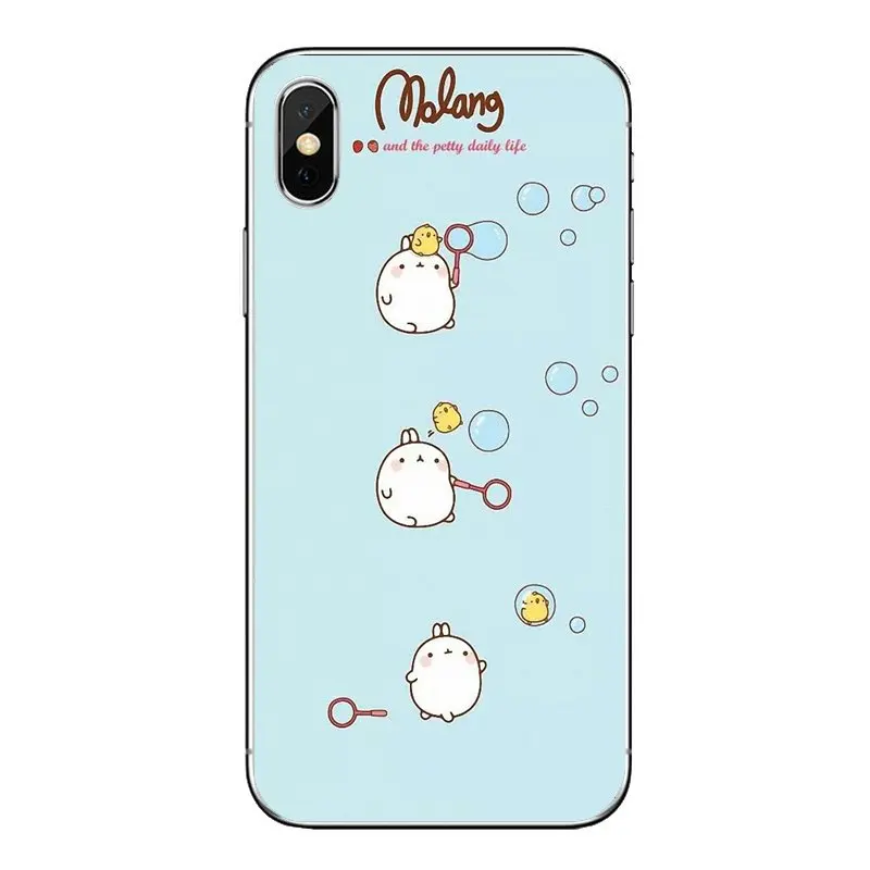 Корея мультфильм Картофель molang розовый животных для LG G7 Q6 Q7 Q8 Q9 V30 X Мощность 2 3 OnePlus