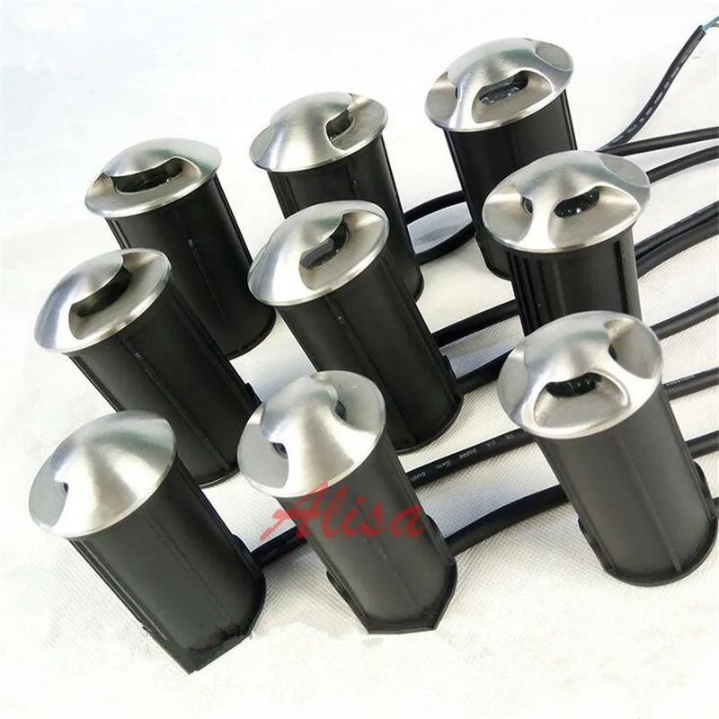 Водонепроницаемый мини 3 Вт наружное освещение для сада траектория квадратная