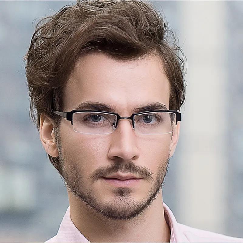 Очки титановая оправа для очков мужские очки компьютерные оптические чтения по