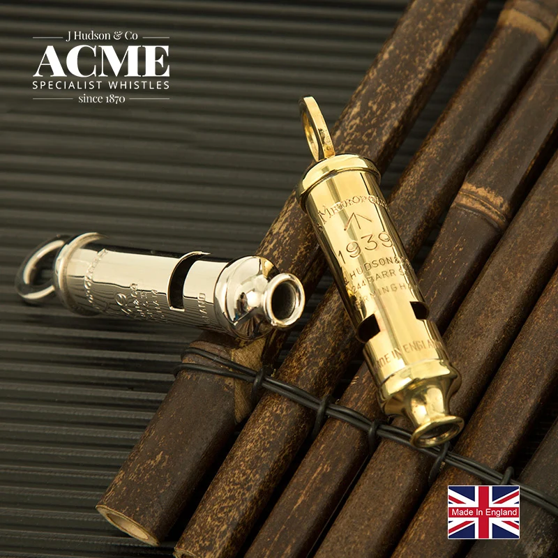 ACME 1939 Ограниченная серия звук чистый и громкий Металлический Свисток модные