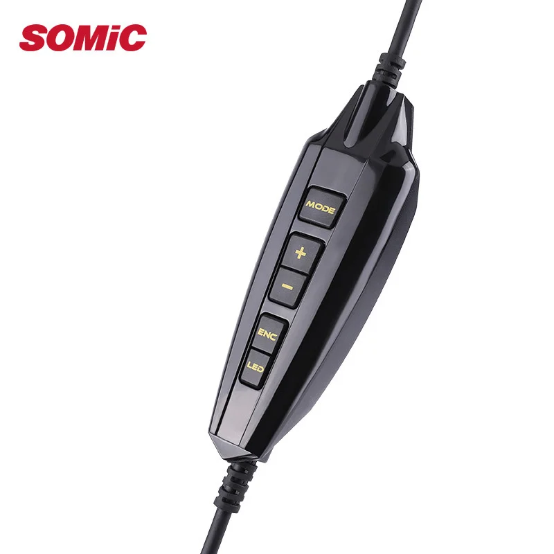 SOMIC игровые гарнитуры USB 7,1 виртуалные наушники шлем с микрофоном для ПК компьютер Gamer видеоигры игры ENC шумоподавление