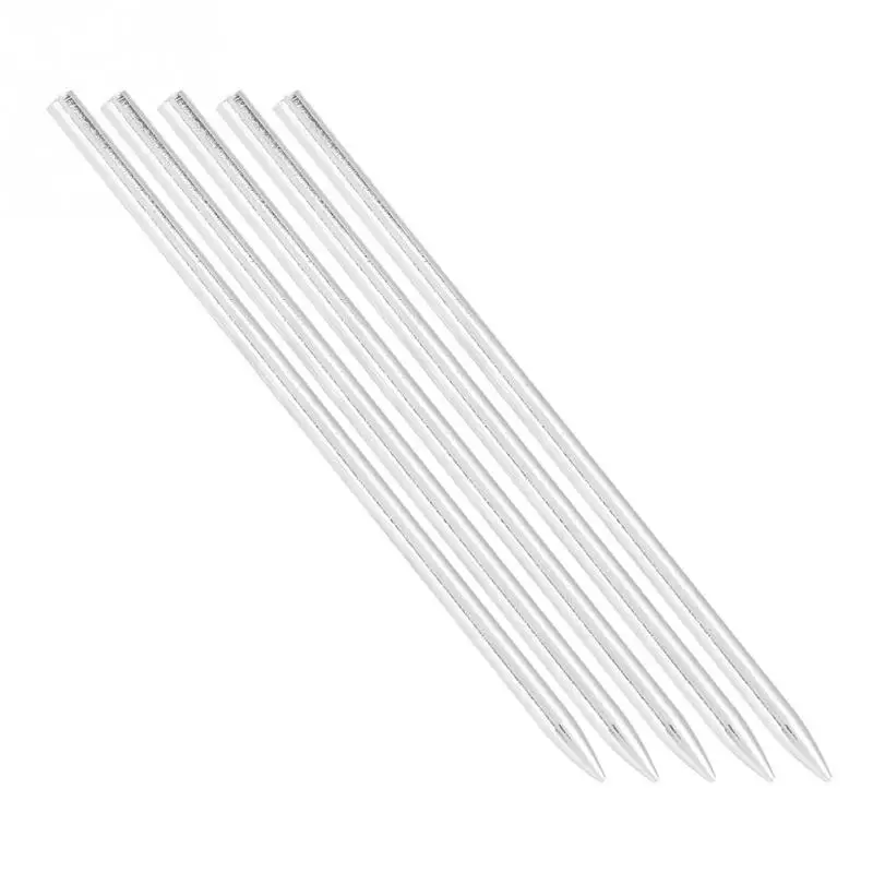 5 шт. Портативный парашютный шнур ткачества иглы Вязание зонтик браслет шить