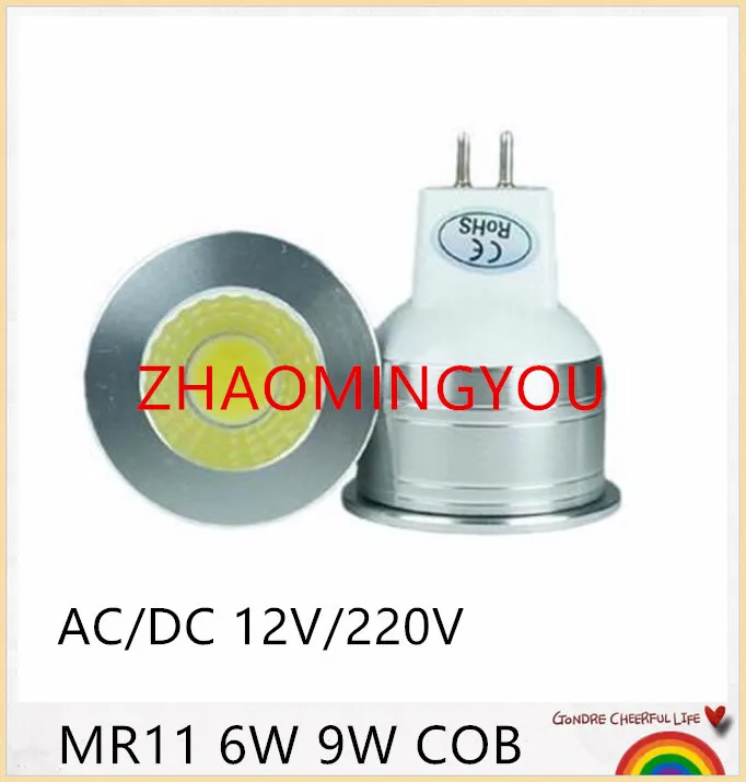 10 шт. светодиодный светильник Mr11 COB диаметр 35 мм 6 Вт 9 12 В 220 В|mr11 cob|led mr11cob led |