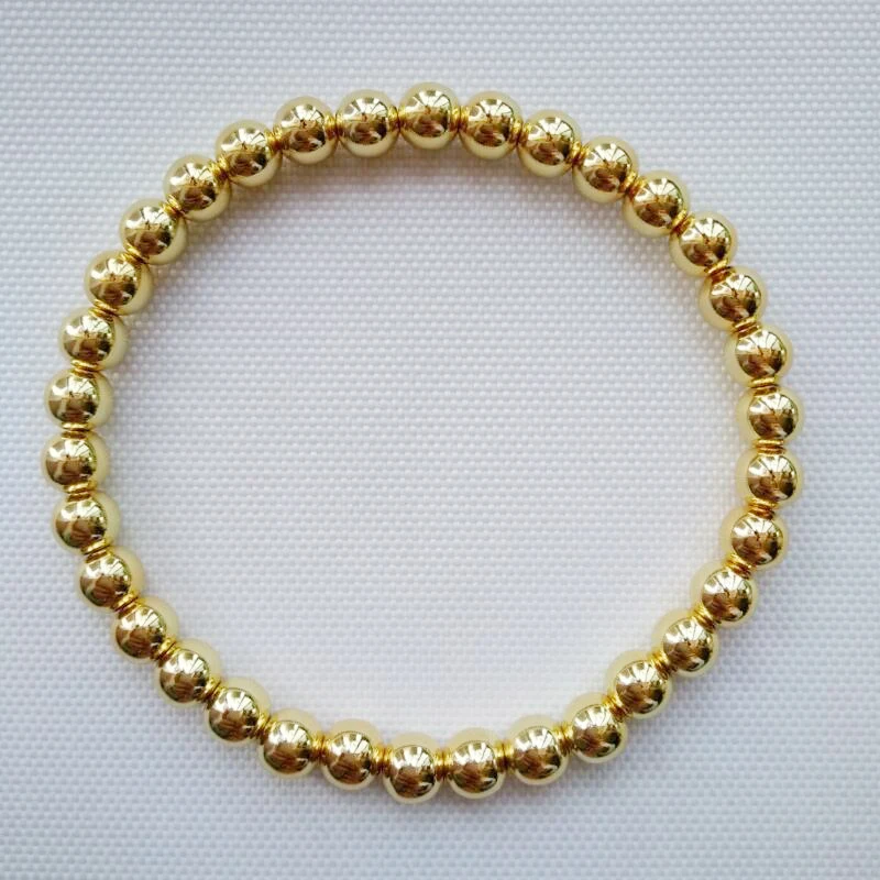 Мужские тянущиеся браслеты из нержавеющей стали высококачественные золотистые