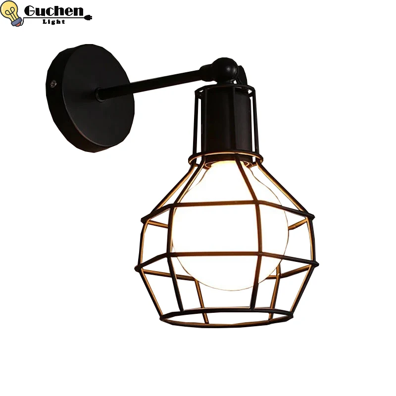 

Vintage Wall Lamps Bedroom/kitchen island/living room/Dining-room/Corridor home Decor Lighting Retro indoor LED wall lighting