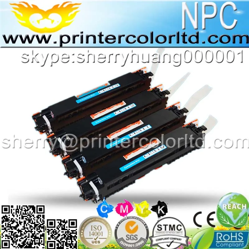 CF350A CF351A CF352A CF353A toner cartridge compatible for HP laser jet Pro MFP M176n M177fw BK/M/C/Y 4pcs/set | Компьютеры и офис