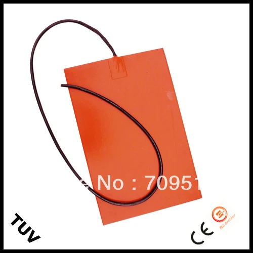 24v электрическая силиконовая нагревательная панель/коврик/лист 300x500 мм 450w клей на