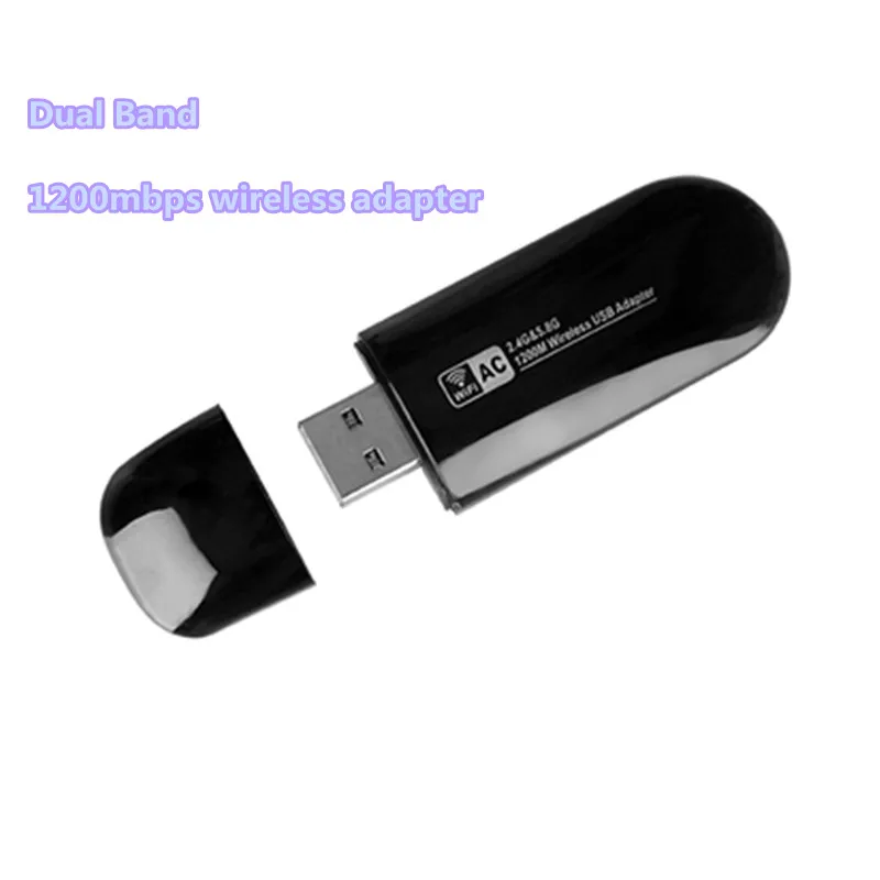 1200Mbps Wifi USB адаптер двухдиапазонный ПК USB3.0 беспроводная сетевая карта антенна