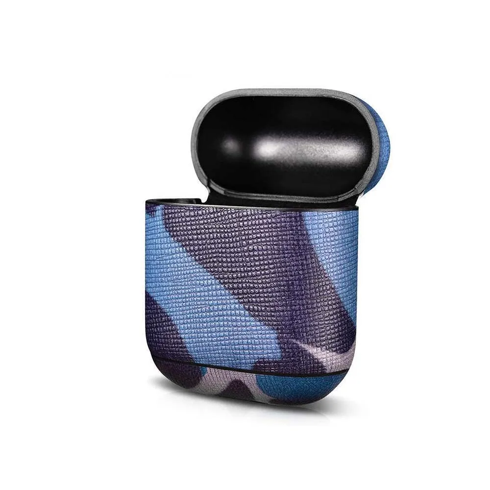 JINSERTA чехол из натуральной кожи для Airpods Защитная крышка чехол камуфляж Чехол для наушников s наушники защитные аксессуары