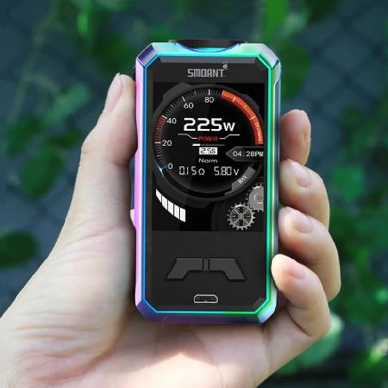 Новый smoant charon Mini 225W коробка мод с 2 0 дюймовым TFT красочным экраном электронные