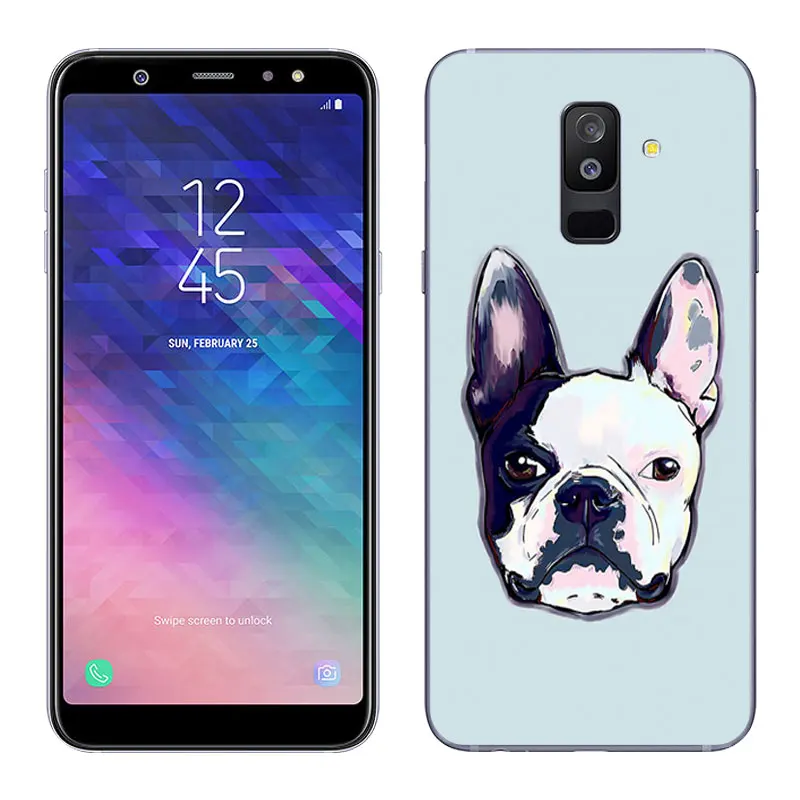 Чехол для телефона Samsung Galaxy A6 + (2018) прозрачные гелевые Чехлы аэрокосмический