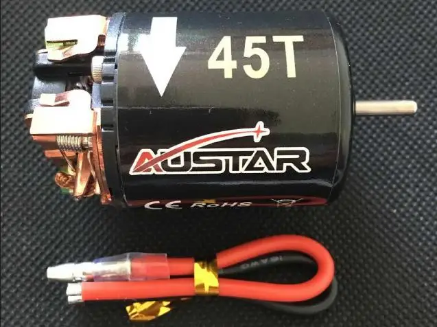 45T 540 водонепроницаемый матовый Двигатель 21 т 27 т 35 т 45 т 55 т 1:10 rc drift Rock Crawler осевая SCX10 Tamiya CC01 RC4WD D90 TRX-4 RC автомобиль Запчасти - Цвет: 45T