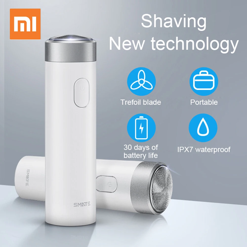 Xiaomi турбины электрическая электробритва Эпилятор IPX7 USB перезаряжаемые