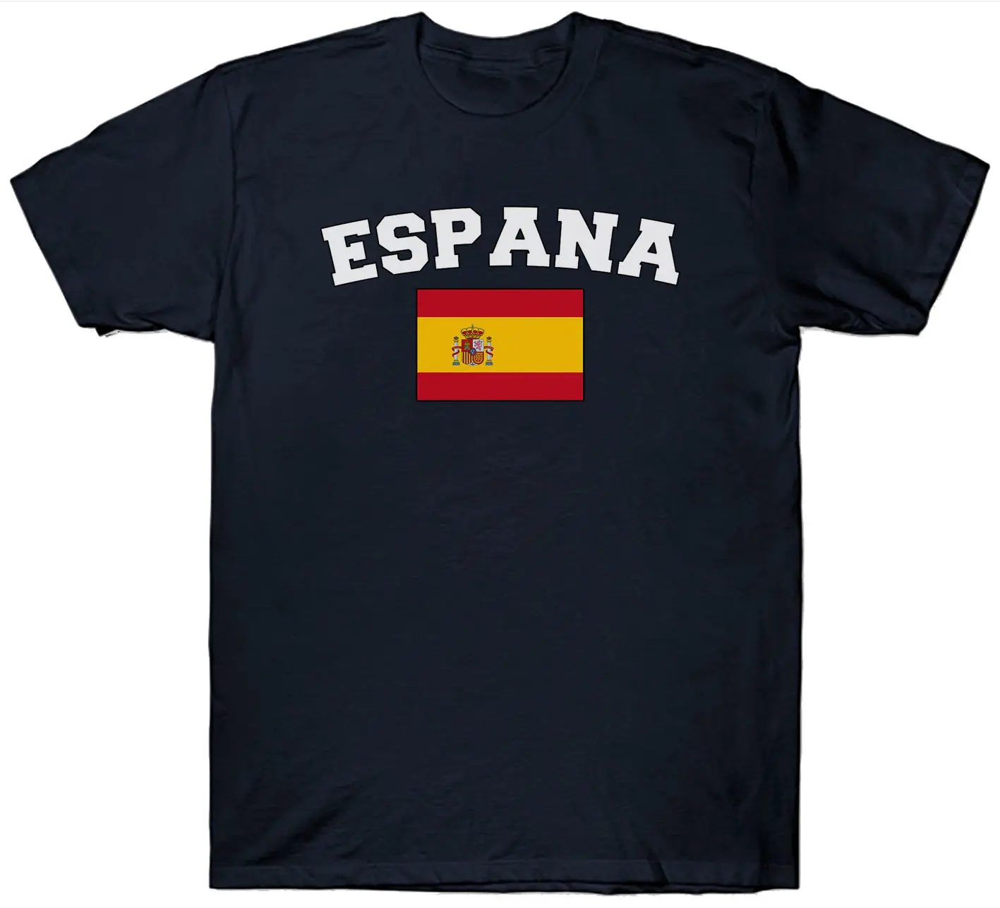 ESPANA футболка с флагом испанская BULL 100% хлопок Humor мужские футболки круглым вырезом новые летние топы