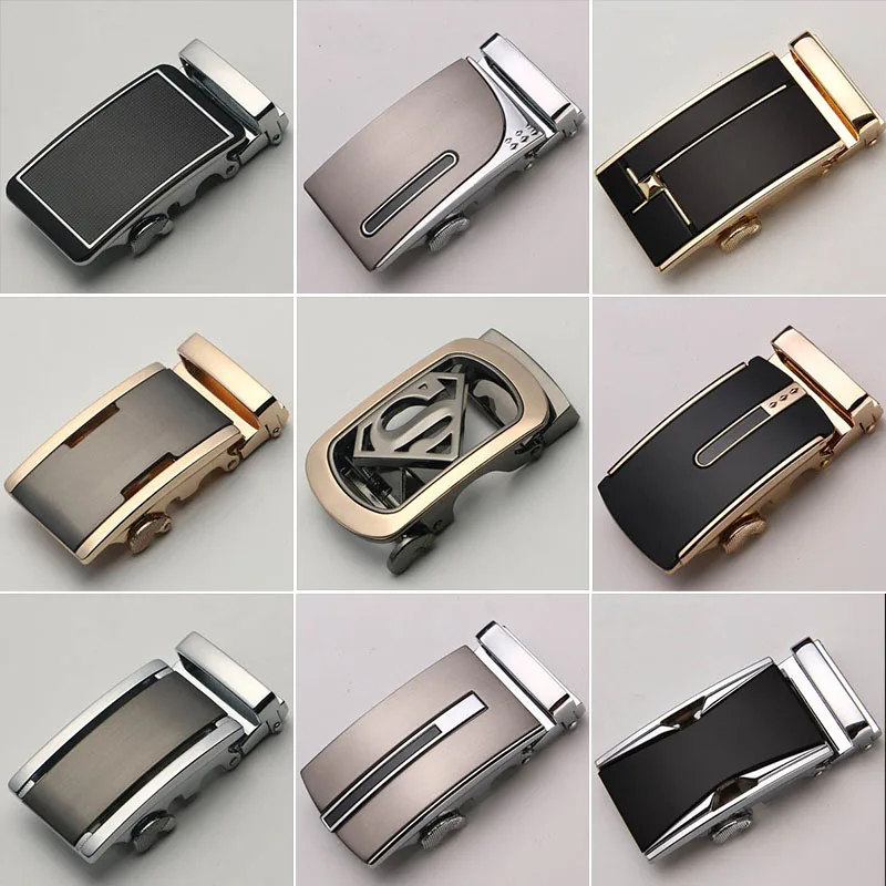 CETIRI 24 Style Luxury Automatic Buckle Heads Designer Belts Buckle Men High Quality Ceinture Homme Marque Kemer Cinto Gold Belt