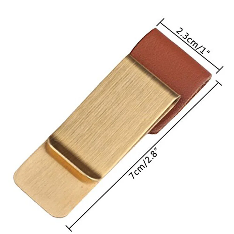 1 шт. металлический держатель для ручки латунный зажим винтажный блокнот из