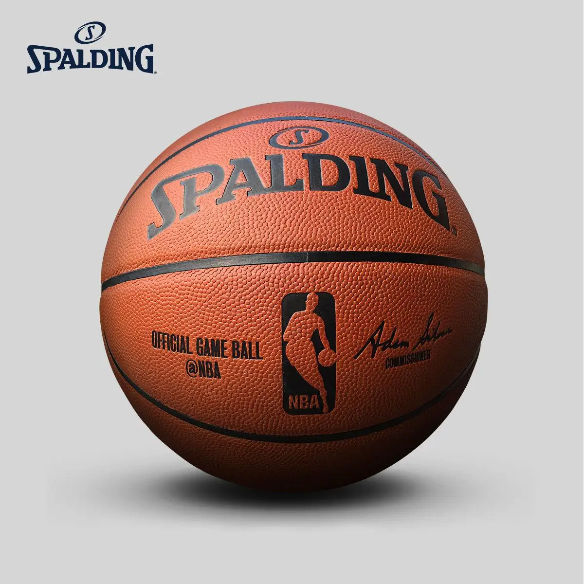 SPALDING профессиональный игровой Крытый из натуральной кожи basketball74-569Y baloncesto Официальный игровой мяч