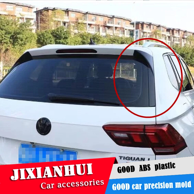 Боковой спойлер Tiguan L для Volkswagen 2015 2018 боковой из АБС пластика цвет заднего крыла