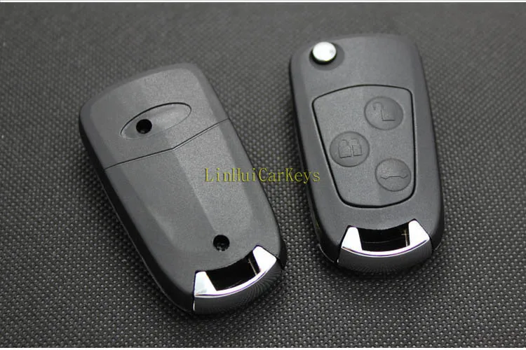 PINECONE для FORD FOCUS FIESTA CMAX GALAXY MONDEO MK4 KA 03-13 дистанционный ключ 3 кнопки Uncut HU101 лезвие модифицированный ключ оболочки 1 шт