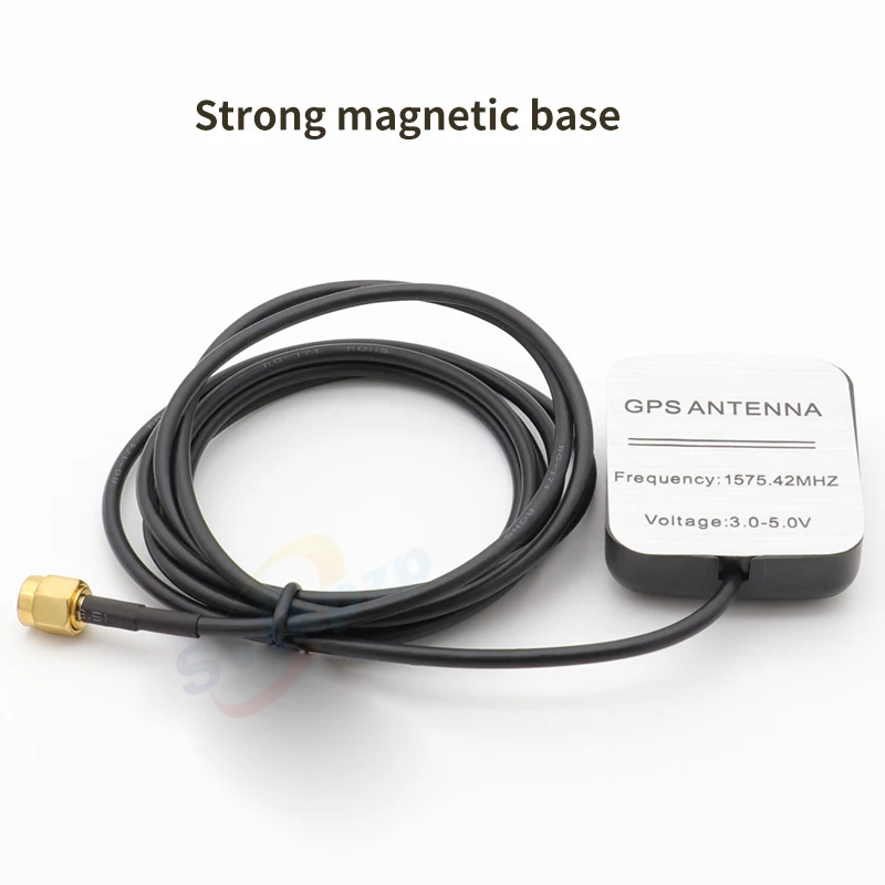 28dBi Waterproof GPS Receiver Antenna Magnetic Mount 3-5V Car 1575.42MHz GPS Antenna with SMA Male Connector 5M Long Cable