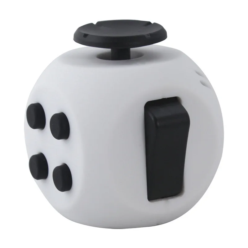 Mini Fidget Cube Toy Vinyl Desk Finger Toys Squeeze Fun Stress Reliever 3.3cm High Quality Antistress Cubo |