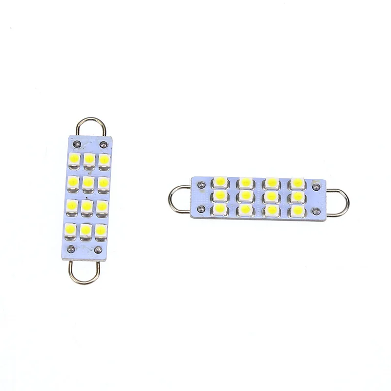 2 шт. 12 SMD 44 мм белый гирлянда с жесткой петлей 1 73 &quotсветодиодный светильник 561 562 567